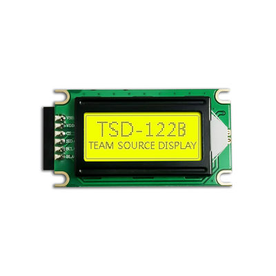 ST7066U-01 Modul LCD Karakter 1202 STN YG mode 45x15.5mm Area tampilan