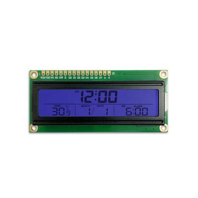 1/5BIAS STN Karakter LCD Modul 16x2 titik ST7066U-0R Driver