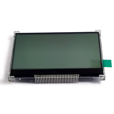 12864 Modul Tampilan LCD Grafis Antarmuka MCU dengan 28 pin Logam
