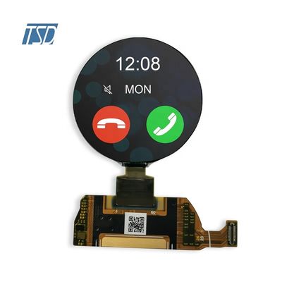 Modul Tampilan OLED Smart Watch Spi 1.4inch RM69330 Driver Round