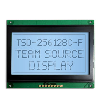 Kustom 256x128 FSTN Transmissive Positive COB Graphic Monochrome Modul Tampilan Layar LCD