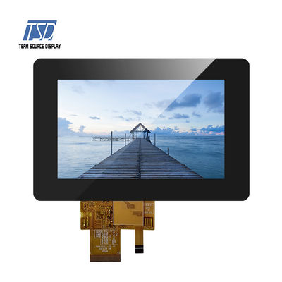 ILI5480 IC 500nits 5 Inch TFT LCD Display 800x480 Dengan TTL Interface TFT LCD Screen