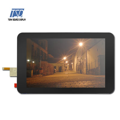 12.1 Inch 1280x800 LVDS Antarmuka Layar LCD TFT 400nits Dengan Kaca IPS