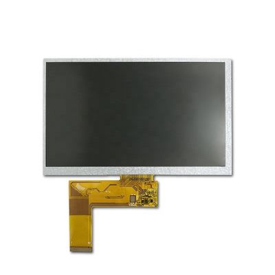 800x480 Rgb Lcd Display, Panel Lcd 7 Inch 500 Cd / M2 Brightness Antiglare