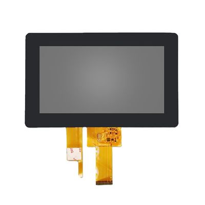 7 Modul LCD TFT Kapasitif 800x480 800cd/M2 Brightness RGB Interface