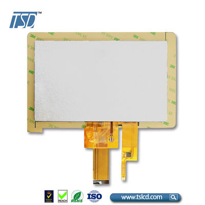 7 Modul LCD TFT Kapasitif 800x480 800cd/M2 Brightness RGB Interface
