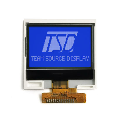 96x64 FSTN Transflective Modul Tampilan LCD Positif COG Grafis Monokrom