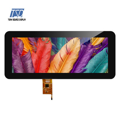 Dashboard Mobil Resolusi 1920x720 IPS Kaca TFT LCD Display 12,3&quot; Dengan PCAP