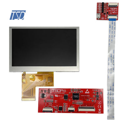 HMI 480x272 Lcd TN Panel UART 20pin, Layar Modul Lcd TFT Esp32 4.3 Inch