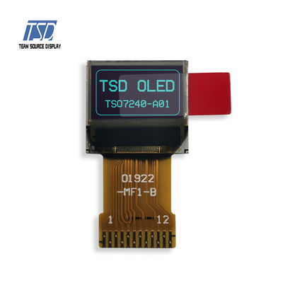 72x40 Titik SH1106 IC Monokrom OLED Tampilan Modul 12 Pin Antarmuka I2C 0.42&quot;