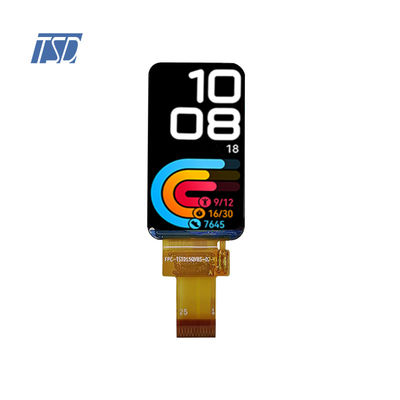 Antarmuka SPI RGB Smart Watch IPS TFT LCD Display 1.45 Inci 172x320 ST7789V3