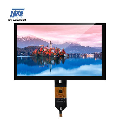 500 Nits 800x480 7 Inch IPS RGB TFT Panel Layar LCD Dengan CTP Dan Papan