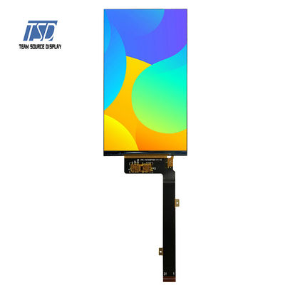 Antarmuka MIPI 450nits IPS Panel LCD Transmisif Vertikal 5 Inch 1080x1920
