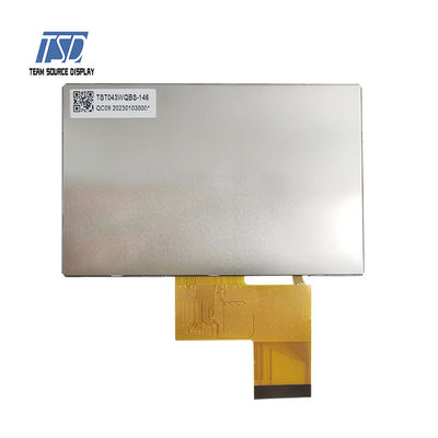 4.3 Inch RGB 24bits 1000nits TSD IPS LCD Display Untuk Penggunaan Luar Ruangan