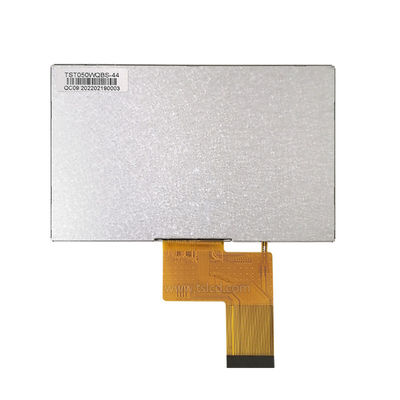 5 Inch ST7252 IC 300nits Layar LCD Horizontal Untuk Perangkat Industri