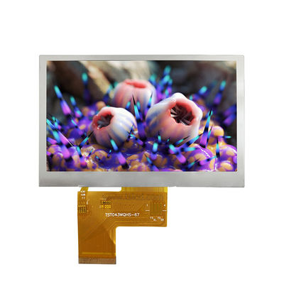 Layar LCD TFT Resolusi 4,3 Inci 480x272 dengan Antarmuka RGB