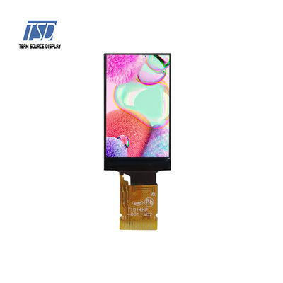 1.14 inci 135x240 IPS kelas konsumen 350 nits TFT LCD display dengan 10 pin