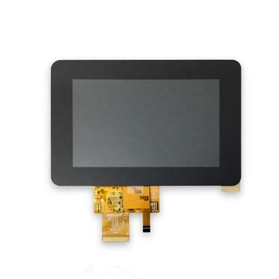 800x480 Layar LCD Dengan CTP (FT5336) Jam 12 12LED TN 5.0 inci TFT LCD Display