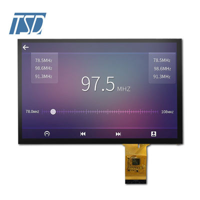 Tampilan Layar Sentuh LCD TFT Kapasitif 10,1 Inci 1024x800 360mA