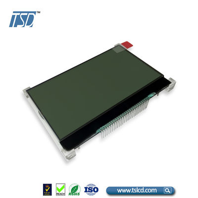 12864 Modul Tampilan LCD Grafis Dengan 28 Pin Logam Garis Besar 77.4x52.4x6.5mm