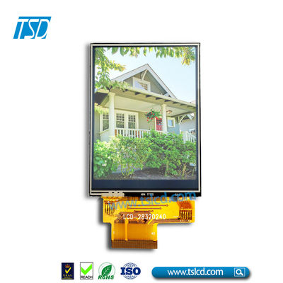 280cd / m2 2.8 Inch LCD Screen Display 240x320 Dengan Antarmuka MCU