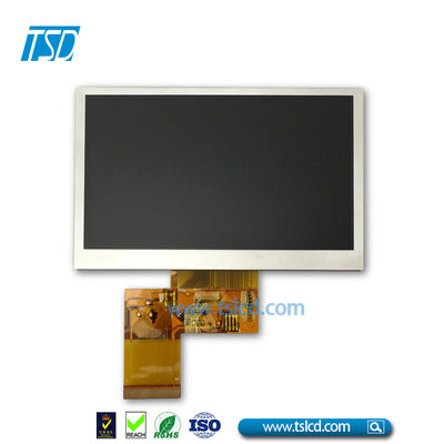 4.3 ''4.3 Inch 800xRGBx480 Resolusi Antarmuka RGB Modul Tampilan LCD IPS TFT Luar Ruangan