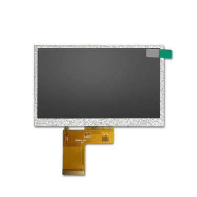5 ''5 Inch 480xRGBx272 Resolusi Antarmuka RGB Modul Layar LCD TFT TN