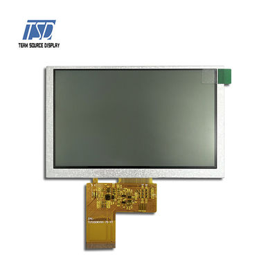 5 Inch TTL Antarmuka IPS TFT LCD Display Modul 800xRGBx480
