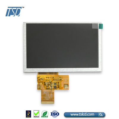 800xRGBx480 LVDS Antarmuka IPS TFT LCD Display 5 Inci