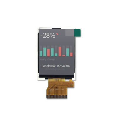 Resolusi 240x320 2.8 Inch IPS TFT LCD Display dengan antarmuka SPI